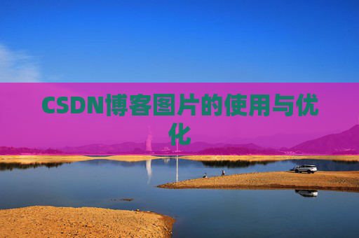 CSDN博客图片的使用与优化